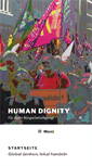 Mobile Screenshot of human-dignity.org